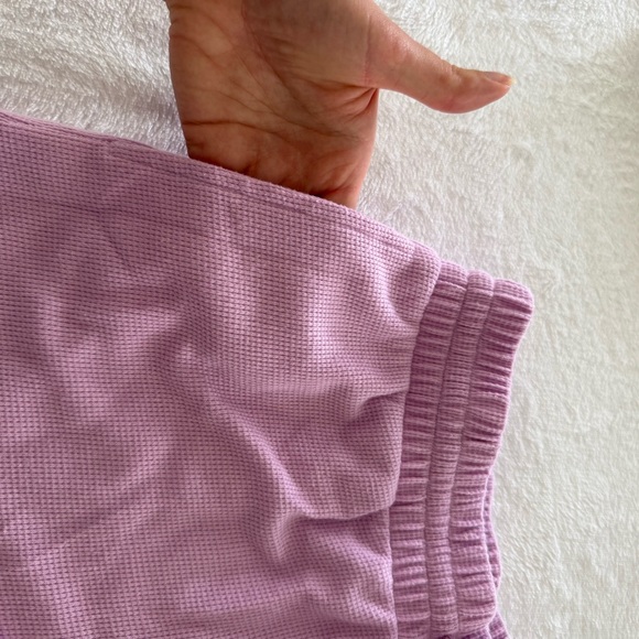 Victoria's Secret Purple ruffle Relaxed Fit Pajama Set size small - Picture 4 of 8